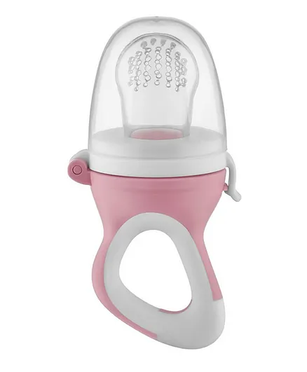 Babyjem Silicone Fruit & Vegetable Feeder Pacifier - Pink