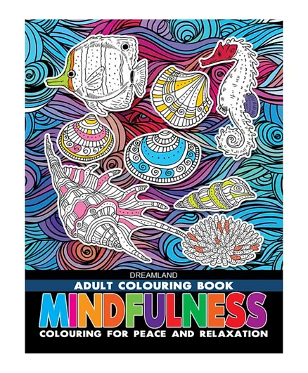 Mindfulness - Colouring Book for Adults - English