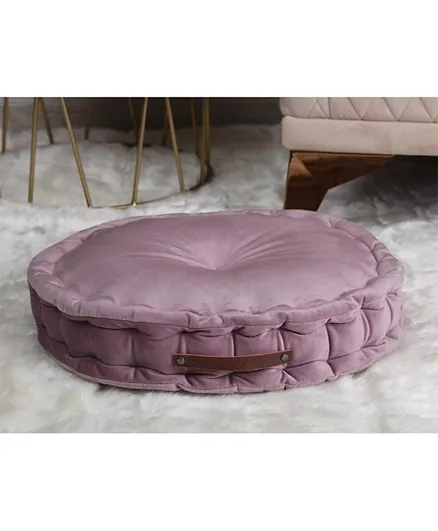 Pan Emirates Eminence Round Floor Cushion - Lilac