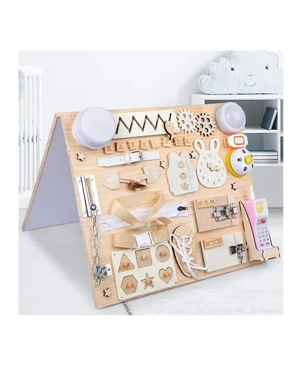 Factory Price Trixxie Wooden Mood Busy Board Set