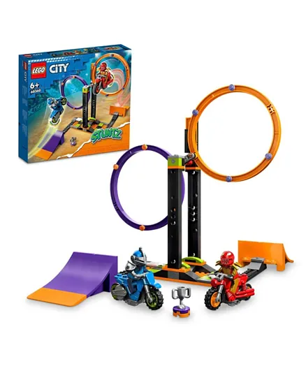 LEGO City Stuntz Spinning Stunt Challenge 60360 - 117 Pieces