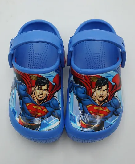 R&B Kids Superman Clogs - Blue