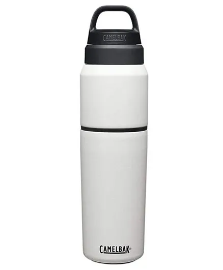 CamelBak White Insulated Stainless Steel Bottle With Cup - 650 mL