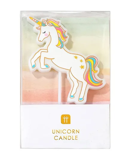 Talking Tables We Heart Unicorn Statement Candle