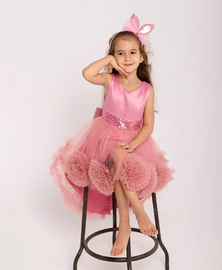 DDaniela Layered Party Tutu Dress - Onion Pink