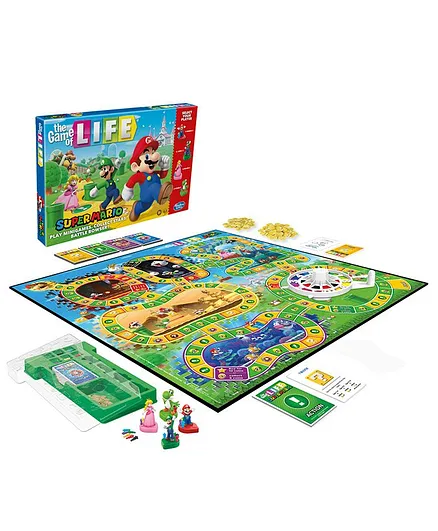 Hasbro Games The Game of Life: Super Mario Edition Board Game