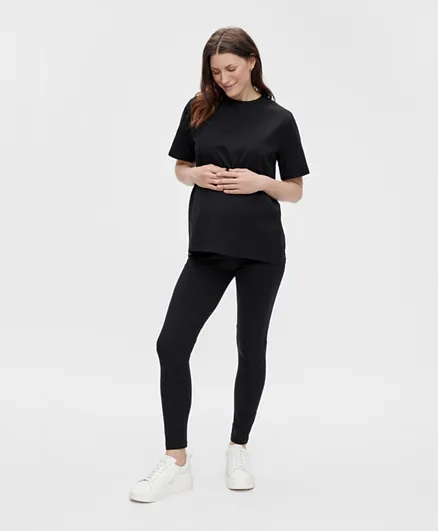 Mamalicious Maternity T-Shirt - Black
