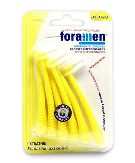 Foramen Interdental Brush Curve Extra Thin - Pack of 6