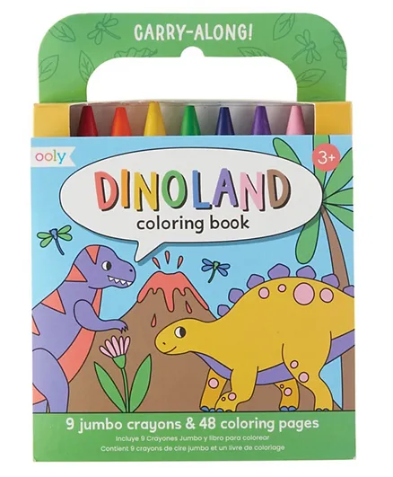 Dinoland Coloring Book - English