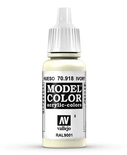 Vallejo Model Color 70.918 Ivory - 17mL