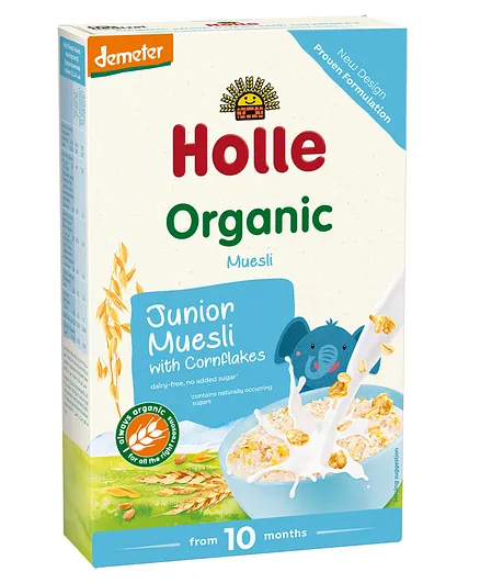 Holle Organic Junior Muesli With Cornflakes - 250g