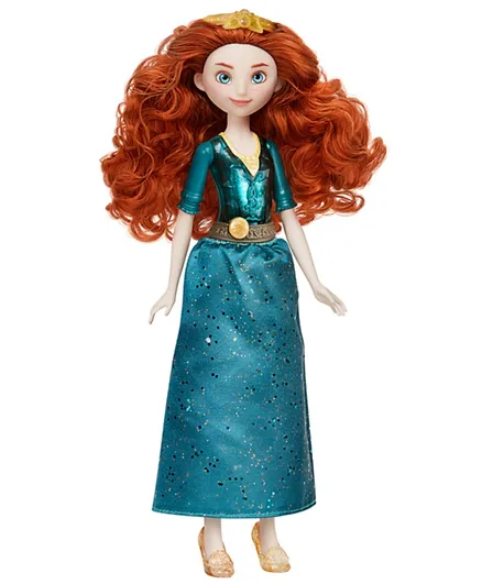 Disney Princess Royal Fashion Doll with Dress & Accessories - Shimmer Merida