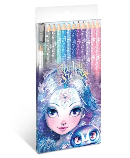 Nebulous Stars Coloring Pencil Pack Of 12  Iceana - Multicolour
