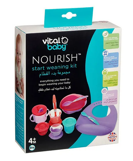 Vital Baby Nourish Start Weaning Kit - Fizz