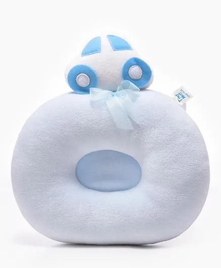 Tiny Hug Newborn Baby Pillow - Blue