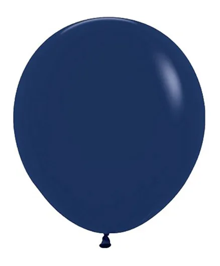 Sempertex Round Latex Balloons Navy Blue - Pack of 25