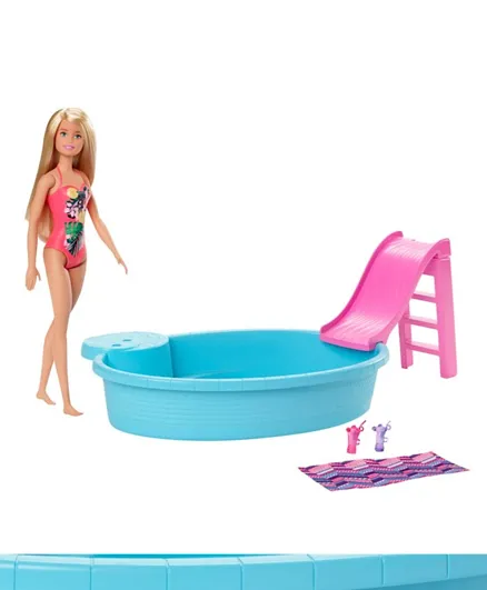Barbie Pool Playset - Multicolour