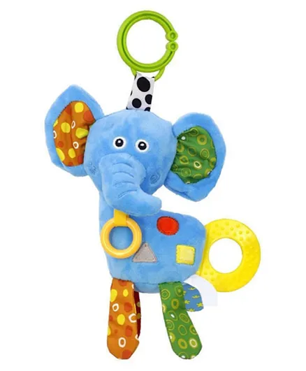 Little Angel-Baby Stroller Plush Hanging Mobile Rattle Toy - Elephant