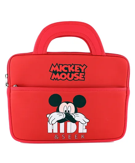 Disney Mickey Mouse Ipad Case with Handle Red - 12 Inches