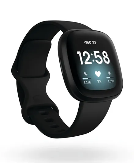 Fitbit Versa 3 Smart Watch - Black