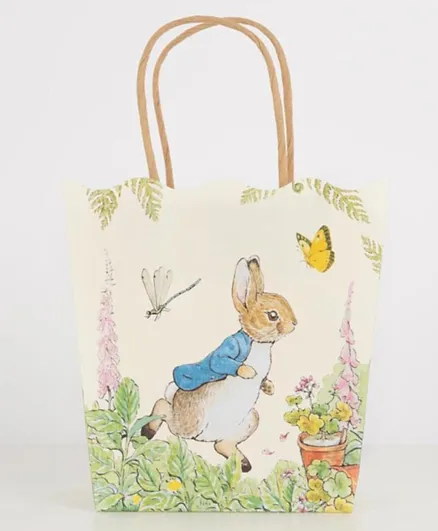 Meri Meri Peter Rabbit In The Garden Party Bags - 8 Pieces