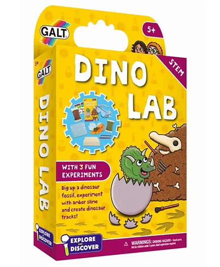 Galt Toys STEM Dino Lab Kit - Multicolour