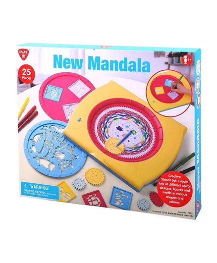 Playgo New Mandala Set - 25 Pieces