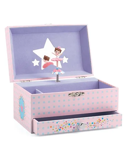 Djeco Ballerina's Tune Musical Box - Pink
