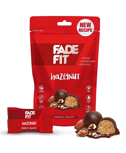 Fade Fit Choco Hazelnut Pack of 10 -  45g