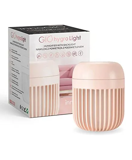 InnoGio Hygro Light Humidifier with Backlight 600mL GIO-190 - Pink