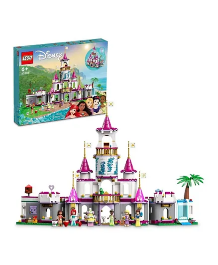 LEGO  Disney Princess Ultimate Adventure Castle 43205 Building Kit - 698 Pieces