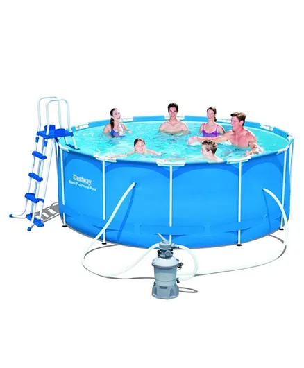 Bestway Steel Pro Round Pool Set - 12 Feet by 48 Inches