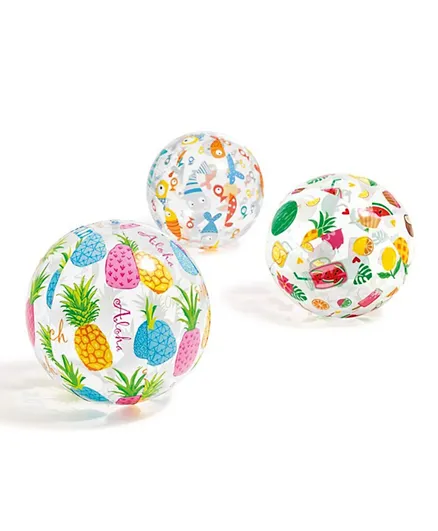 Intex 59040 Lively Print Balls -Assorted