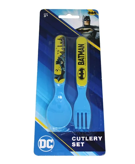 Batman PP Cutlery Set - 2 Pieces
