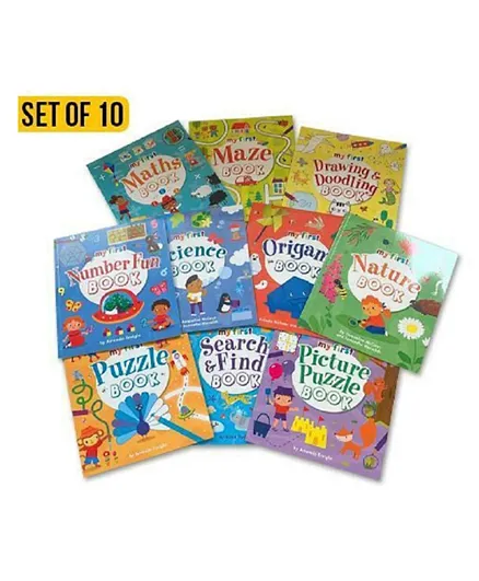 Arcturus My First Early Learning 10 Books Collection - English
