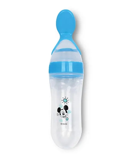 Disney Mickey Mouse Silicone Baby Food Dispensing Spoon