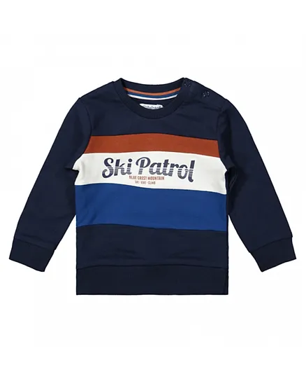 Dirkje Ski Patrol Sweatshirt - Navy