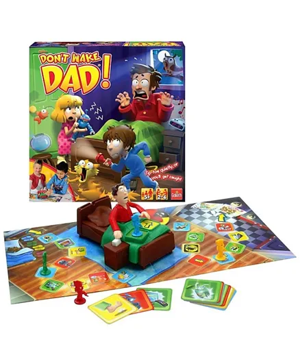 Goliath Don't Wake Dad Children's Board Game - 2 to 4 Players