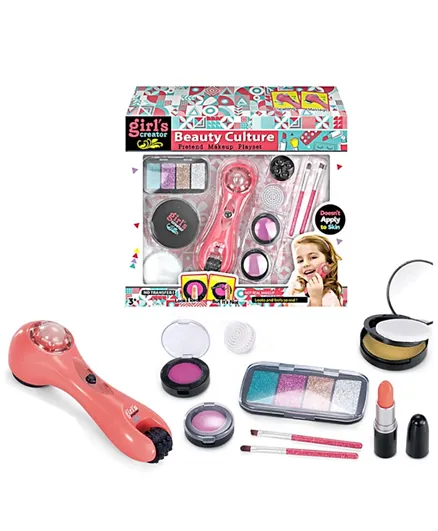 HAJ Beauty Culture Pretend Makeup Playset - Pink