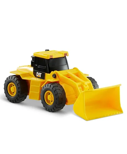 CAT Light & Sound Mini Power Crew 6' Wheel Loader - Yellow