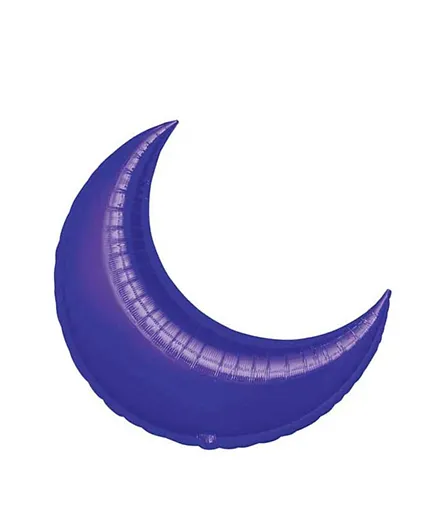 Party Center Crescent Mini Shape Balloon - Purple