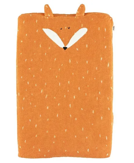 Trixie Mr. Fox Changing Pad Cover - Orange