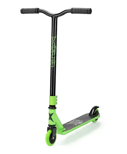 Xootz Y Bar Stunt Scooter - Green & Black