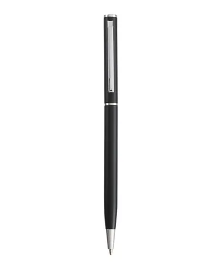 Hema Thin Ballpoint Pen - Black Matt