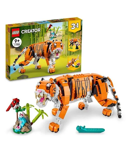 LEGO Creator Majestic Tiger 31129 - 755 Pieces