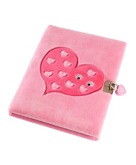 Tinc Mallo Snuggly Lockable Journal -Pink