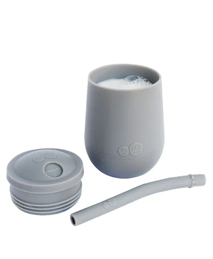 EZPZ Mini Cup & Straw Training System - Gray
