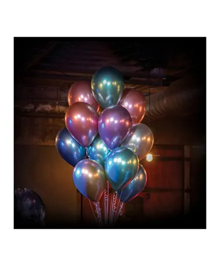 Various brands Gold Chrome Balloons - 11 Inch