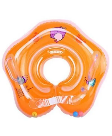 Pikkaboo iSwim Safe Infant Neck Floater - Orange