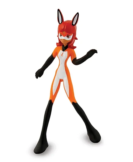 Bend-Ems Miraculous Actions Figure Rena Rouge - 5 Inches